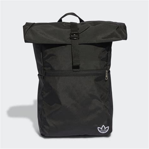 adidas rolltop schwarz|Adidas Premium Essentials Rolltop Backpack (IJ0766) black .